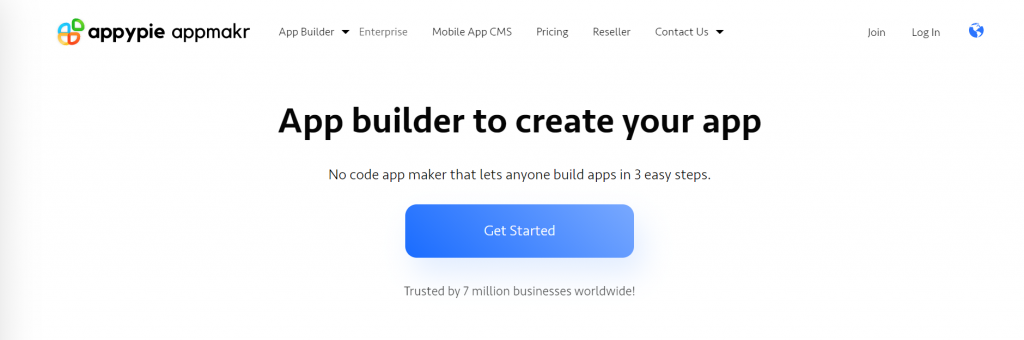 Appy Pie is an app builder