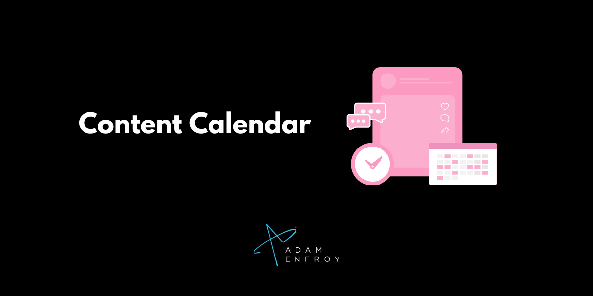 Develop a Content Calendar