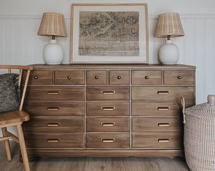 Pictured: A dresser Harris bought for $50 and sold for $550