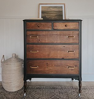 Pictured: A dresser Harris bought for $60 and sold for $400