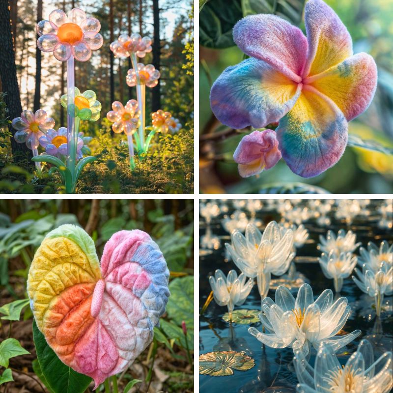 AI images with floral inspiration