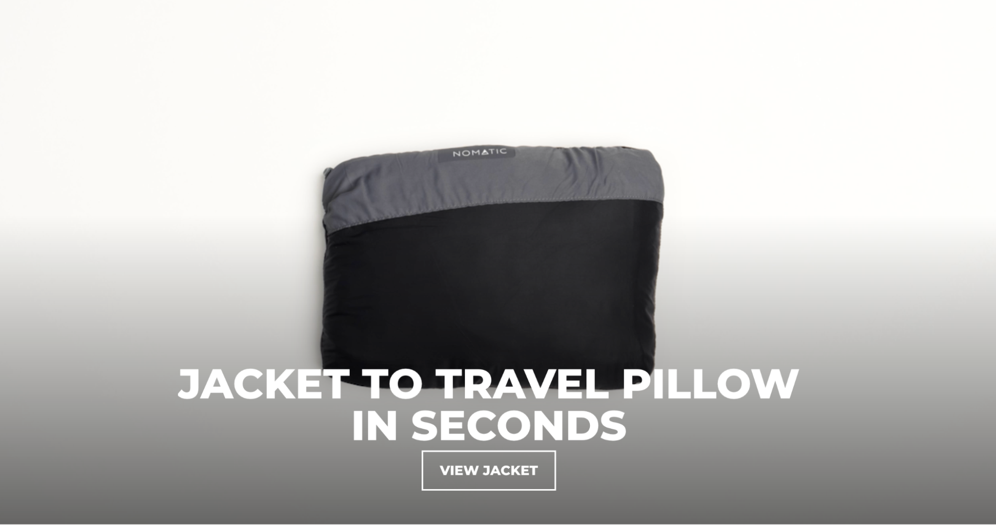 A promotional video shows how Nomatic’s jacket can be converted into a travel pillow
