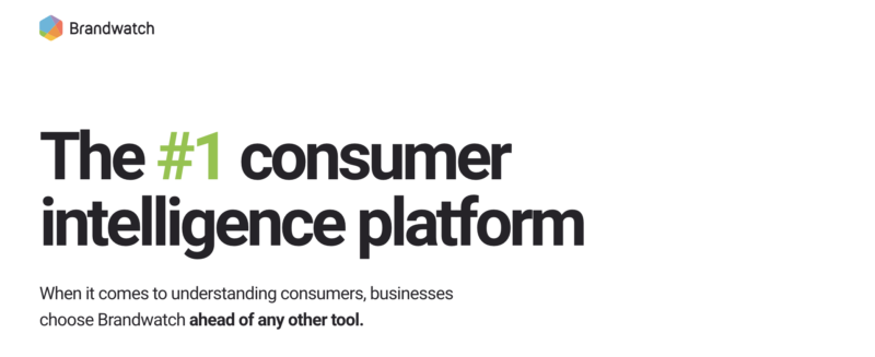 Brandwatch Consumer Intelligence