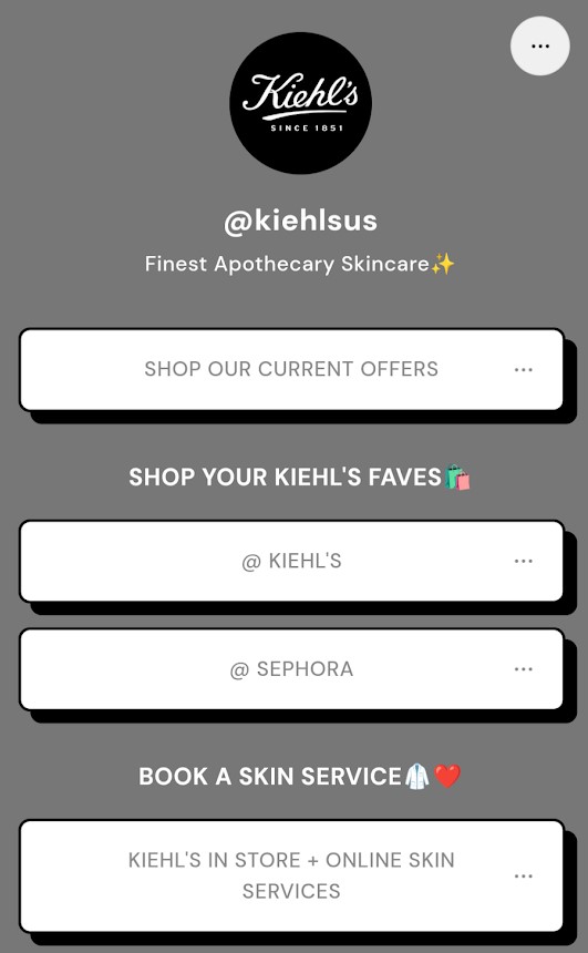 kiehls link in bio 1