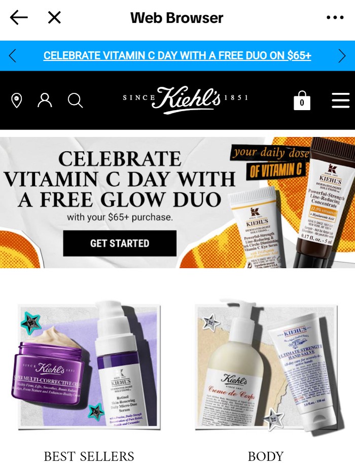 kiehls link in bio 2