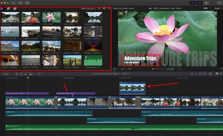 Final Cut Pro X user experience