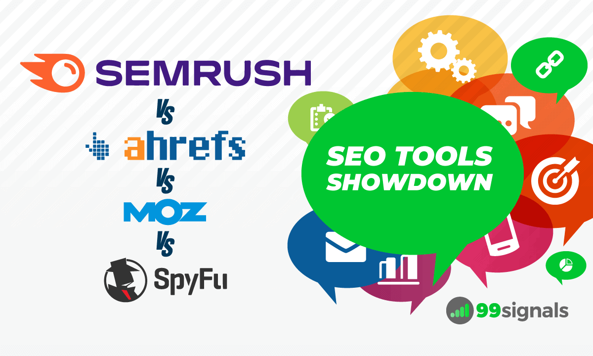 Semrush vs Ahrefs vs Moz vs SpyFu (2024)