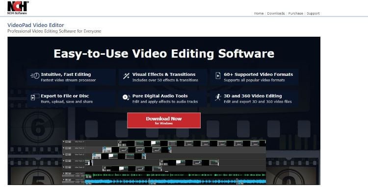 videopad homepage