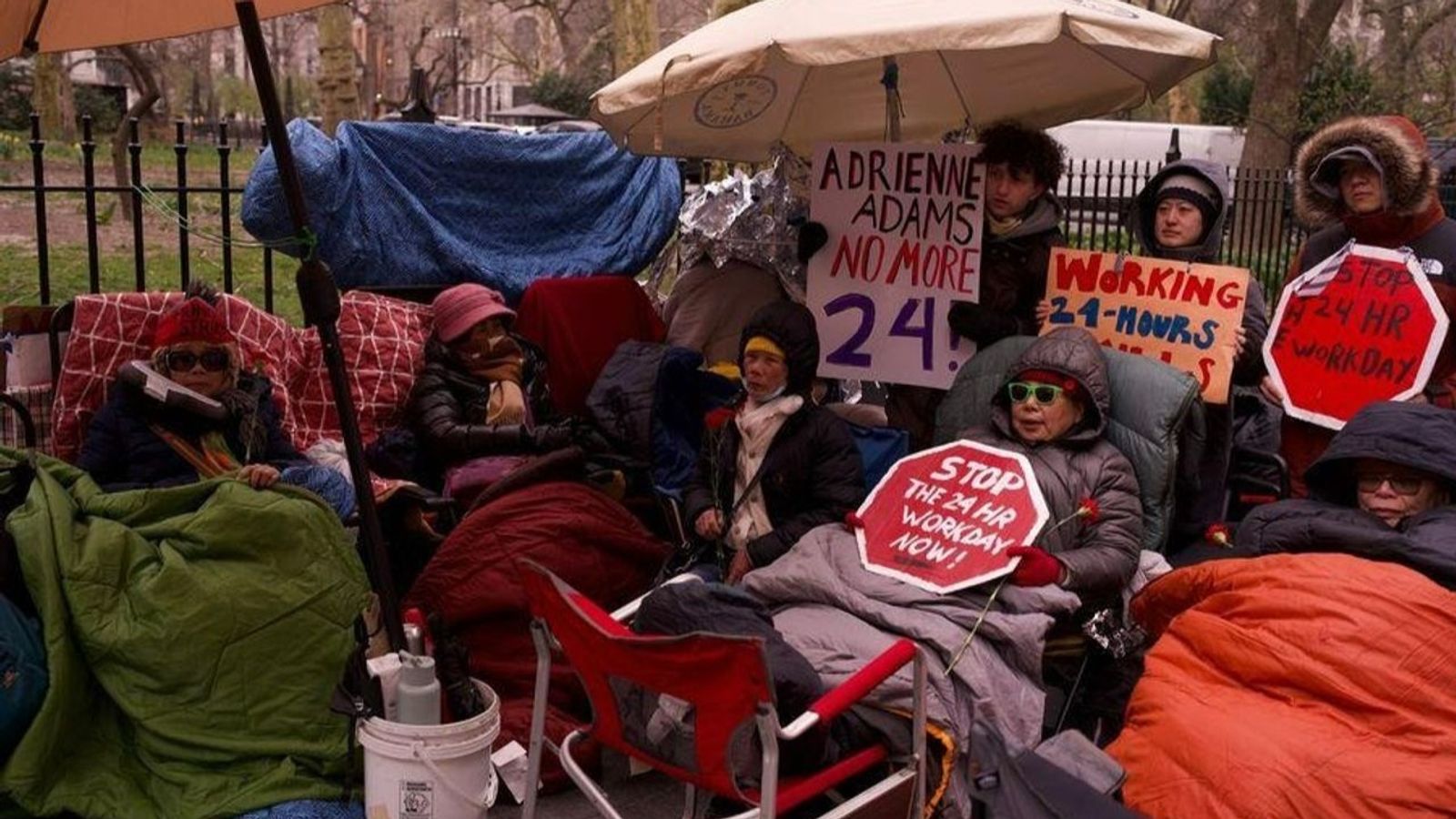 New York’s home health aides wage hunger strike to abolish 24-hour shifts