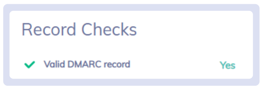 Check Your DMARC Record