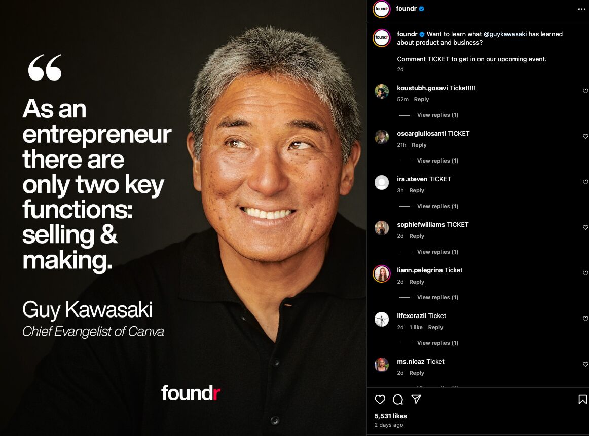 Guy kawasaki foundr