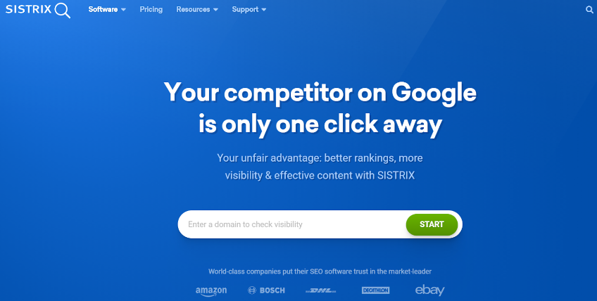 Sistrix SEO tool review | TechRadar