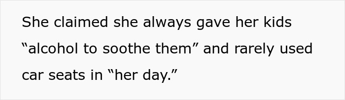 MIL Banned From Ever Driving Her Grandkids Again After Her Boomer Parenting Methods Get Exposed