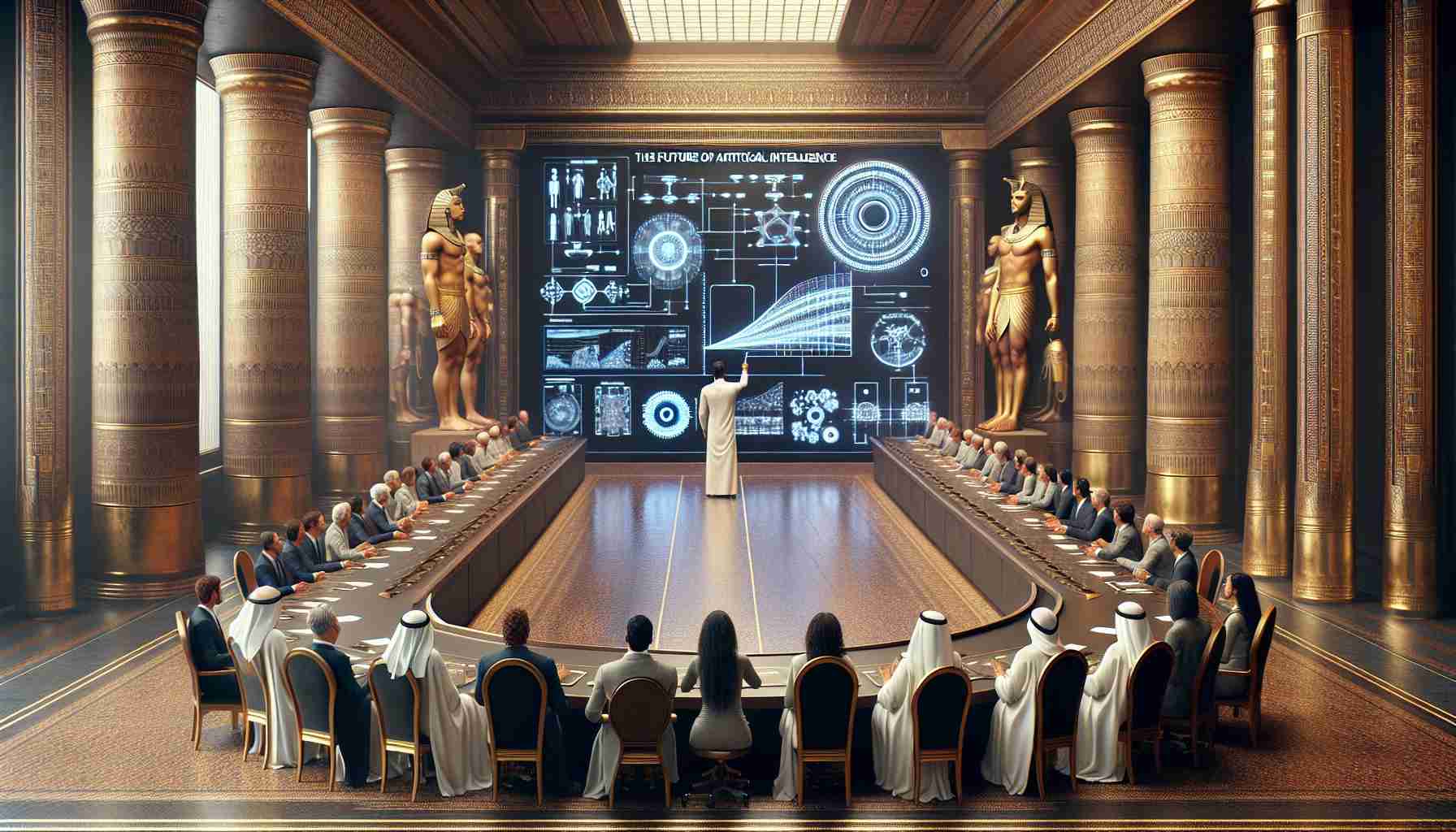 Egyptian Senate Discusses the Future of AI: Opportunities and Challenges
