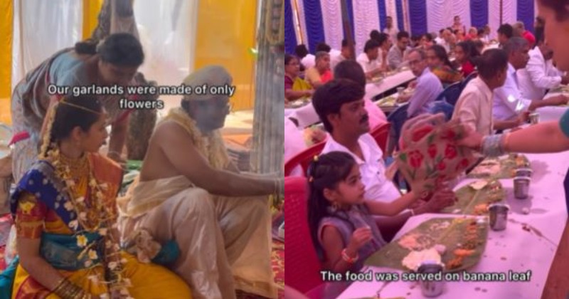 Bride’s video of zero-waste wedding goes viral on Instagram