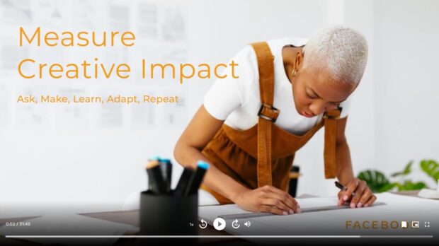 Measure Creative Impact intro ask make learn adapt repeat