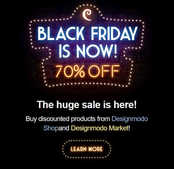 Black Friday by Designmodo