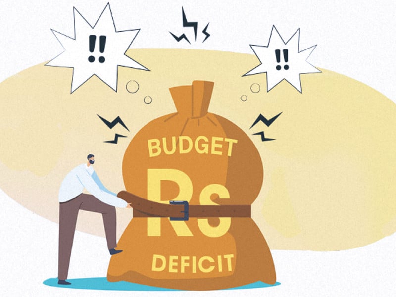 Budget deficit hits record Rs7.7tr