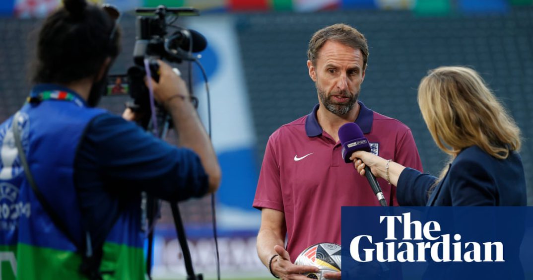 Deepfake clips of Gareth Southgate swearing at England team go viral | Deepfake