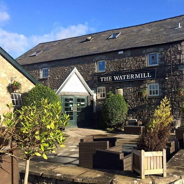 Locals in the village on Glamorgan's Heritage Coast were not surprised their home was voted Britain's best work from home hotspot (pictured: Watermill pub in Ogmore by Sea)