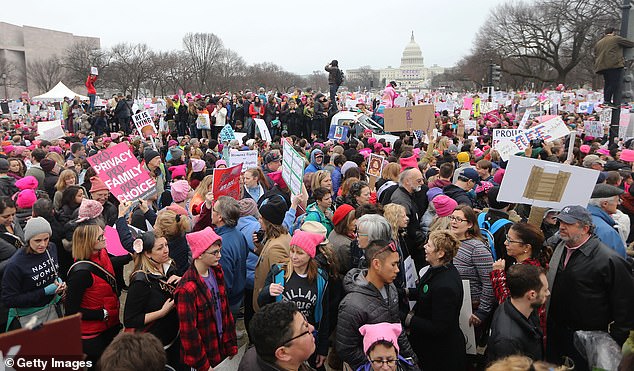 Emphasizing the need for more political action on these issues, the team added that '153 countries' legal systems still discriminate economically against women, including 18 in which husbands can legally prevent their wives from working'