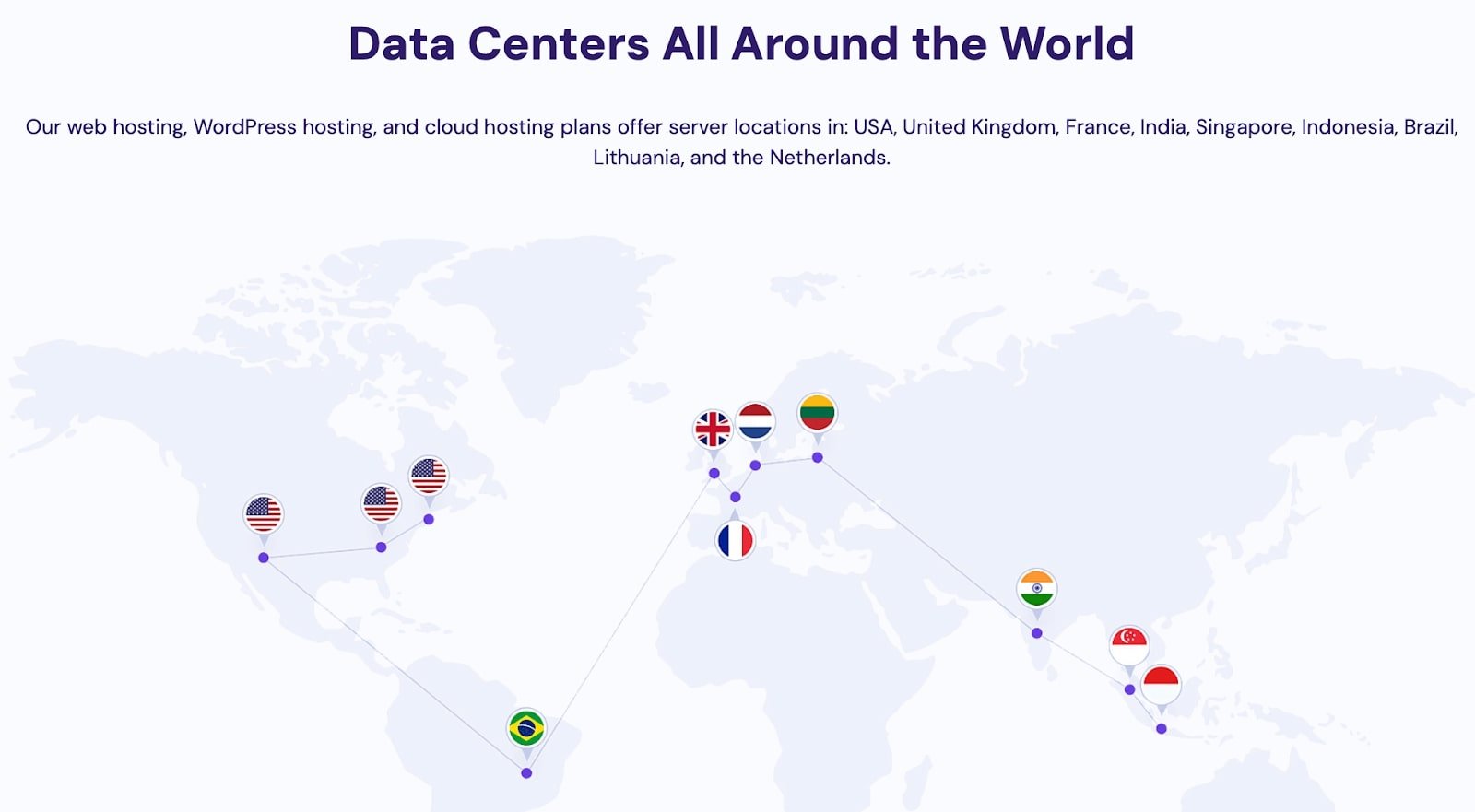 Hostinger Global Data Centers