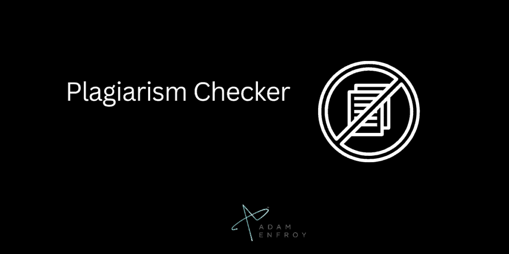 Plagiarism Checker
