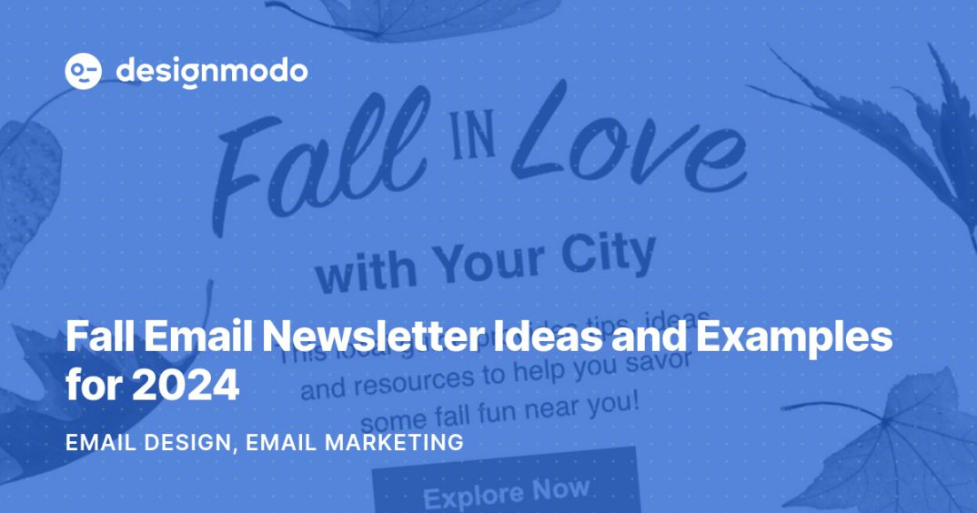 Fall Email Newsletter Ideas and Examples for 2024