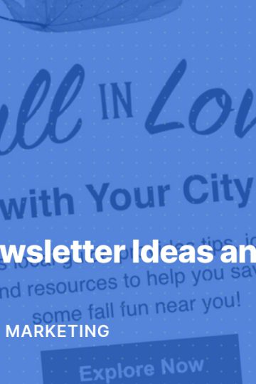 Fall Email Newsletter Ideas and Examples for 2024