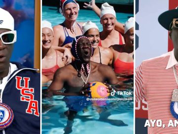 What’s Flavor Flav Doing At The Olympics? Water Polo Connection