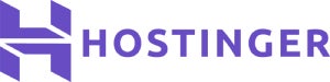 Hostinger logo.