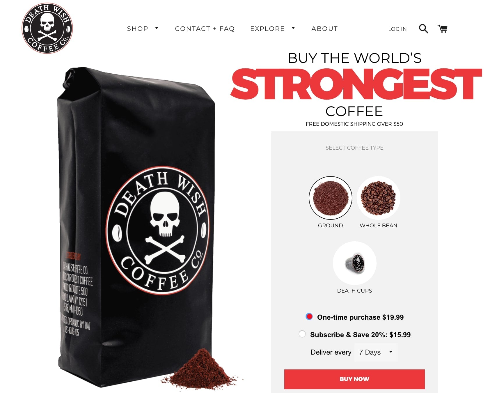 death wish coffee  unique selling proposition example