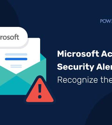 Microsoft Account Security Alert Email: Recognize the Scam