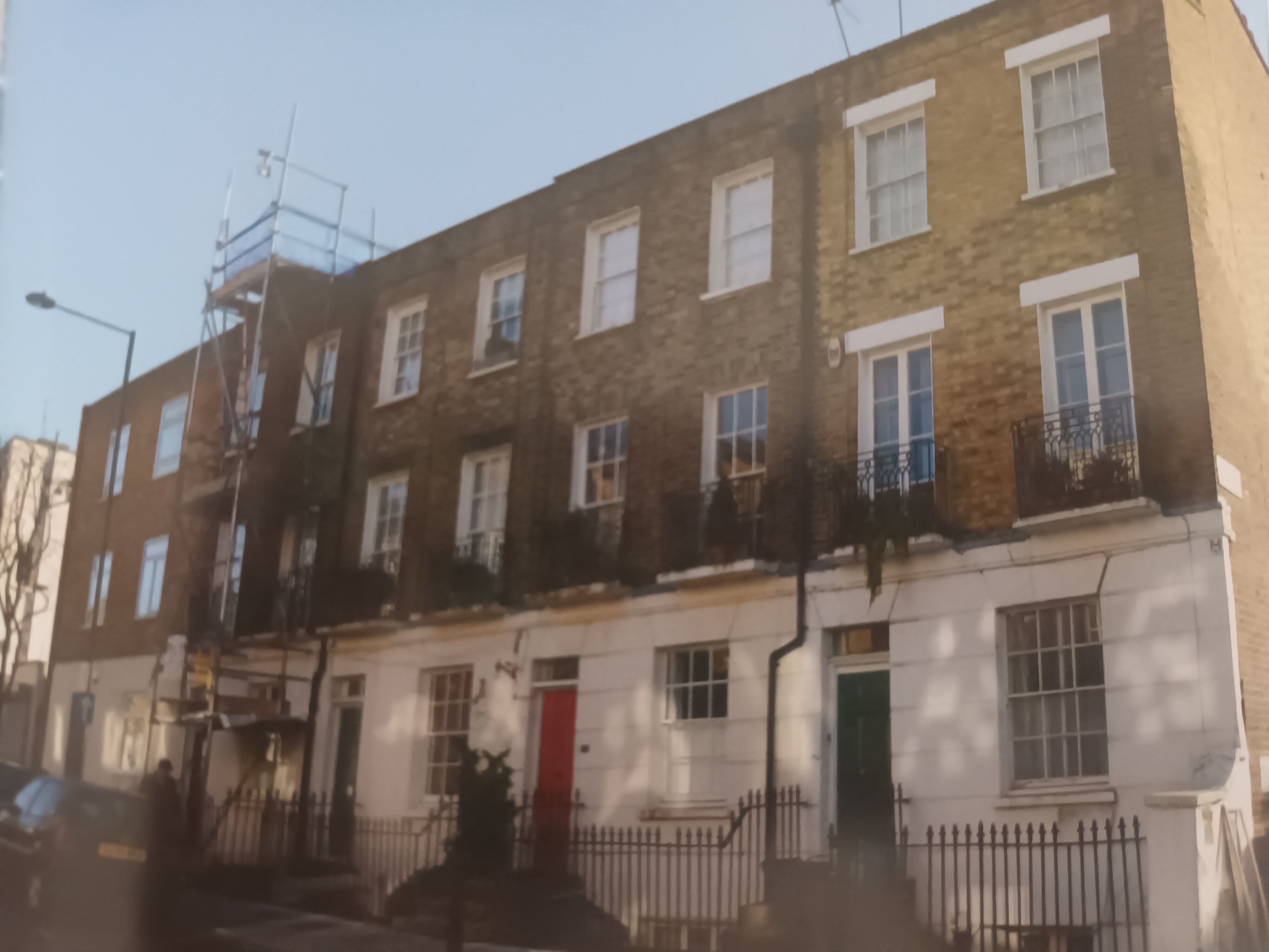 The Camden tenement Charlie grew up in before moving to Rockingham Estate aged 11