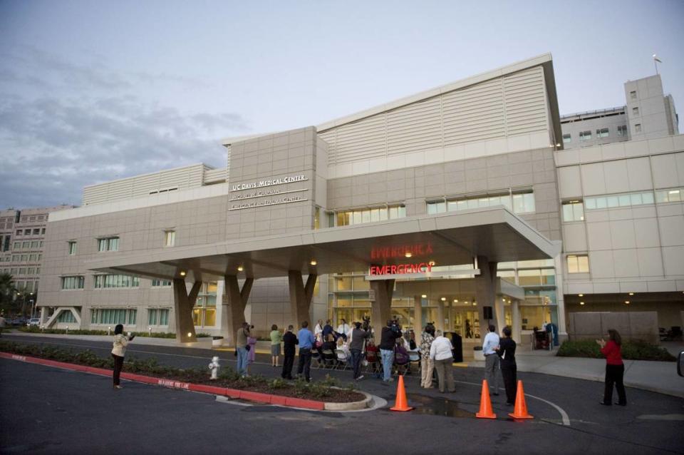 UC Davis Medical Center’s emergency room is seen in 2010. UC Davis Health is among the top 20 employers in California, according a new Forbes study.