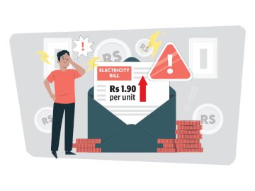 Power tariff raised by Rs1.9 per unit