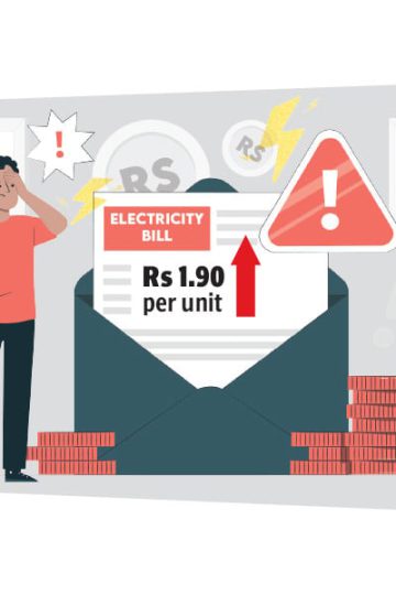 Power tariff raised by Rs1.9 per unit