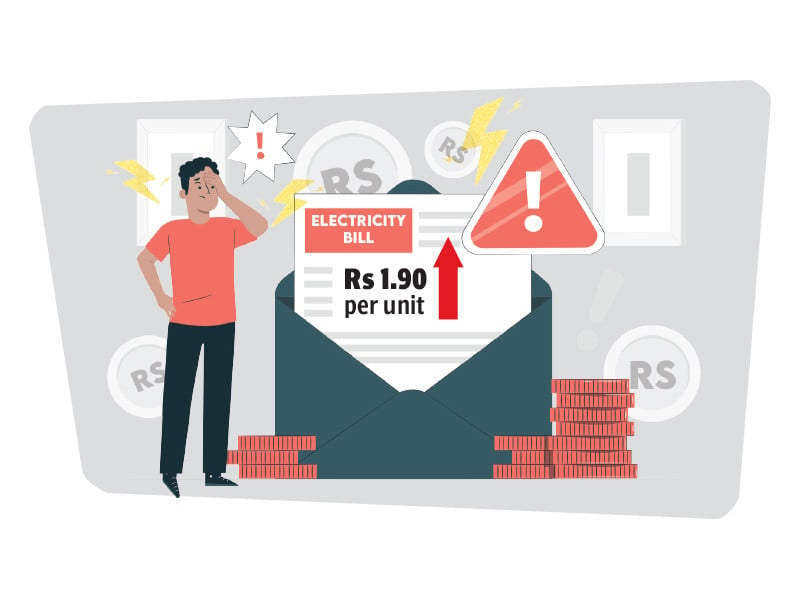 Power tariff raised by Rs1.9 per unit