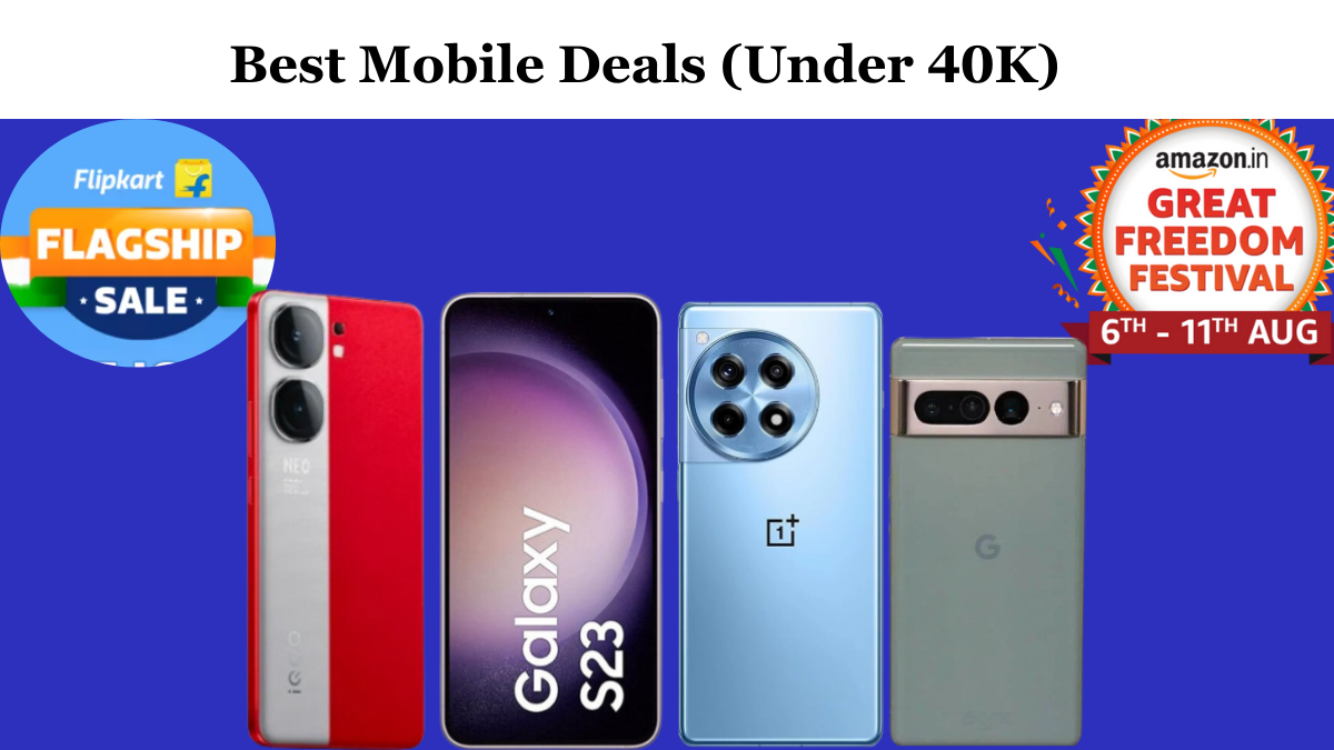 Flipkart Sale & Amazon Freedom Sale Best Mobile Phones (Under 40K)