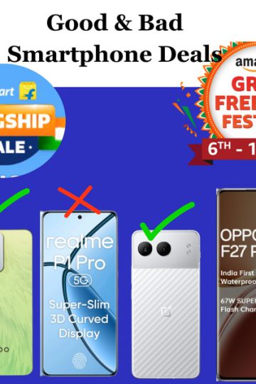 Good & Bad Mobile Deals in Amazon Freedom & Flipkart Flagship Sale