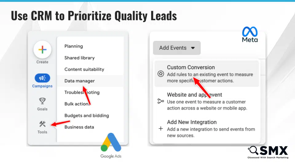 Use CRM to prioritize quality leads