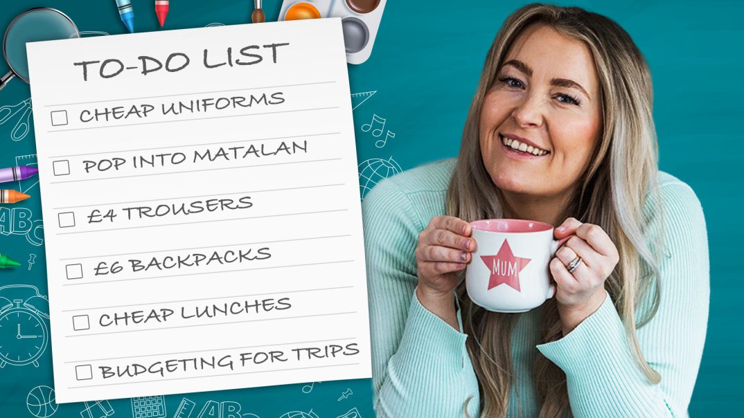 I’m a mum-of-four & my 5 tips will make going back to school cheap as chips – including uniforms for £4 & shoe vouchers