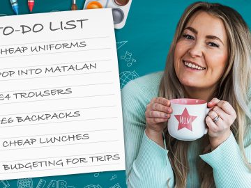 I’m a mum-of-four & my 5 tips will make going back to school cheap as chips – including uniforms for £4 & shoe vouchers