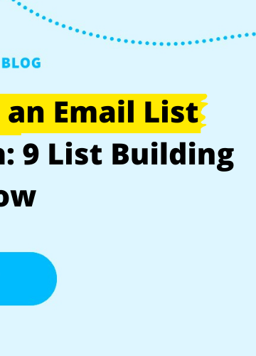 How to Build an Email List from Scratch