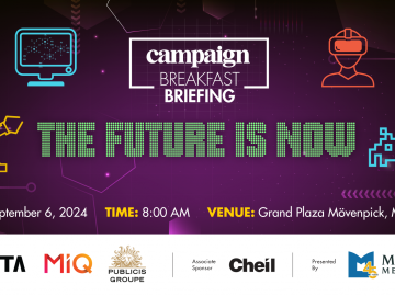 Campaign announces next Breakfast Briefing: The Future is Now