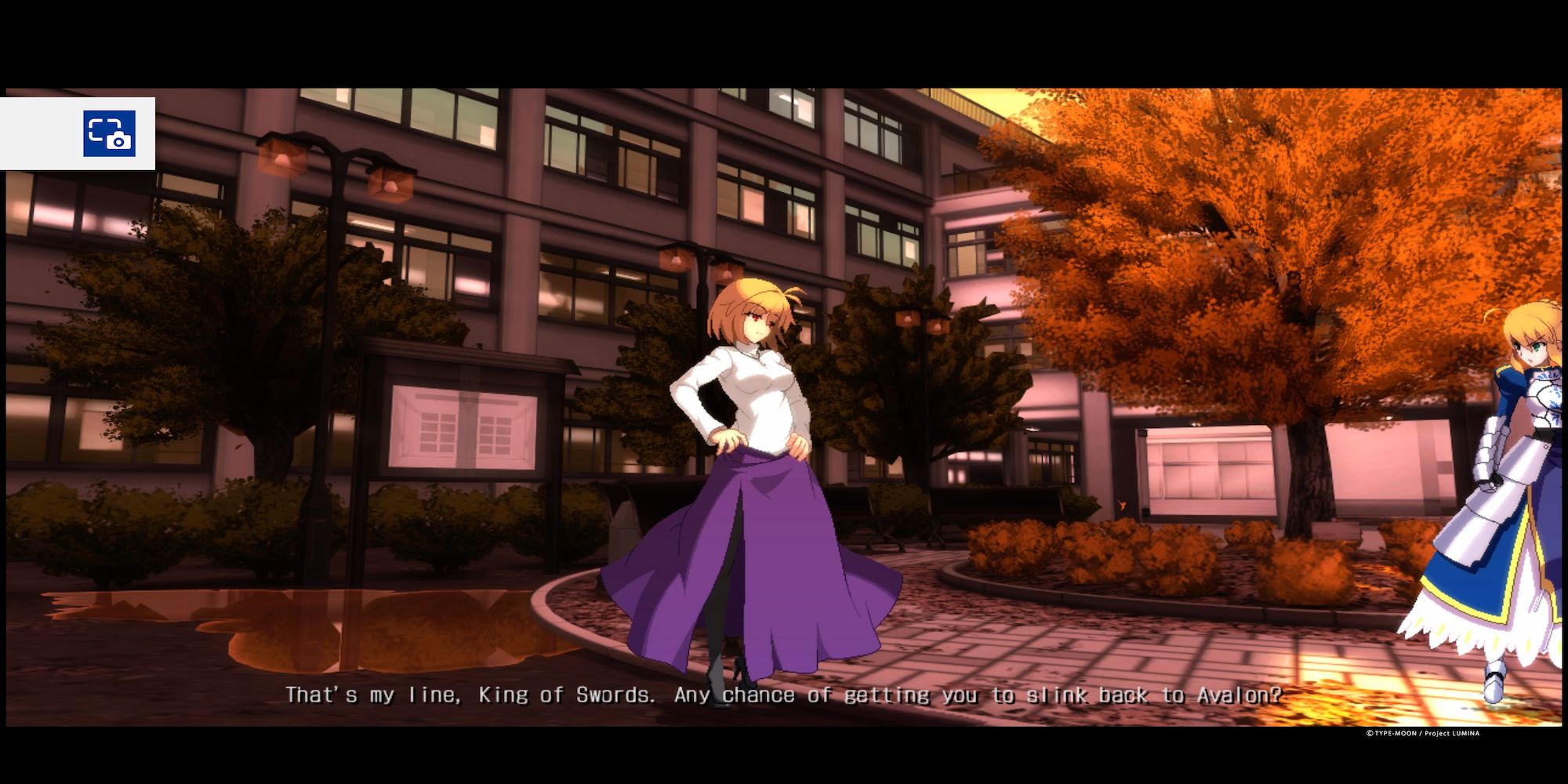 Melty Blood Type Lumina Arcuied Intro Quote