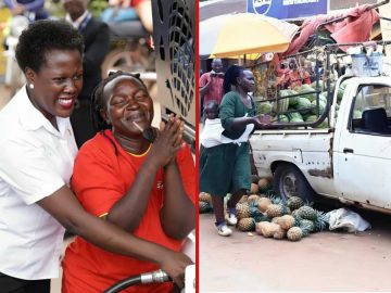 Woman Selling Watermelons on Old Pickup Rewarded with Free Fuel, Vehicle Servicing for Whole Year