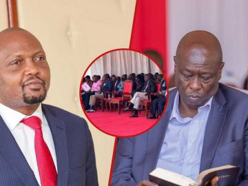 Moses Kuria’s Comment on Rigathi Gachagua’s Empty Seat Fuels Debate Online: “Usiguze Mlima?”