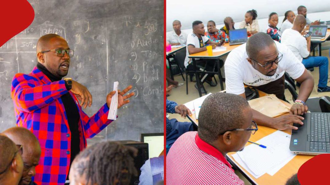 Kibera Boy Who Cleaned Trucks to Pay College Fees Starts IT Firm Training Kids, Teachers