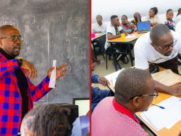 Kibera Boy Who Cleaned Trucks to Pay College Fees Starts IT Firm Training Kids, Teachers